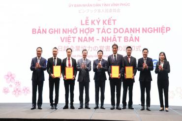 Tỉnh Vĩnh Phúc tổ chức Hội nghị giao lưu, kết nối doanh nghiệp Việt Nam – Nhật Bản năm 2023